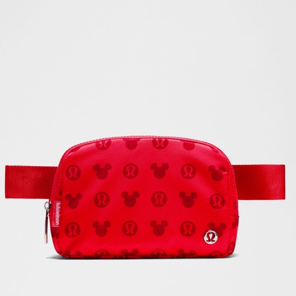 lululemon athletica Handbags - (1L) Lululemon x Disney Belt Bag Red/Pink